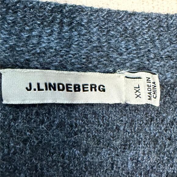 J.Lindeberg 100% Wool Four Buttoned Patch Pockets Cardigan Men’s Size XXL - Picture 3 of 12